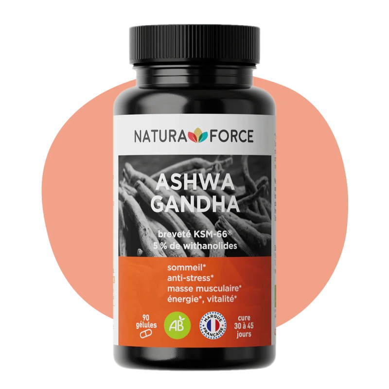 Ashwagandha BIO KSM-66® - 90 Gélules