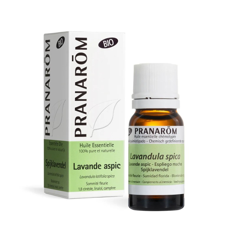 Huile Essentielle de Lavande Aspic BIO - 10ml -  Pranarôm