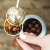 Infuseur à thé et tisane en acier inoxydable