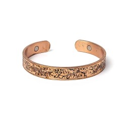 Bracelet en cuivre avec aimants