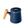 Tasse à infusion avec filtre intégré - Mug en porcelaine Montagne Marine (350ml)