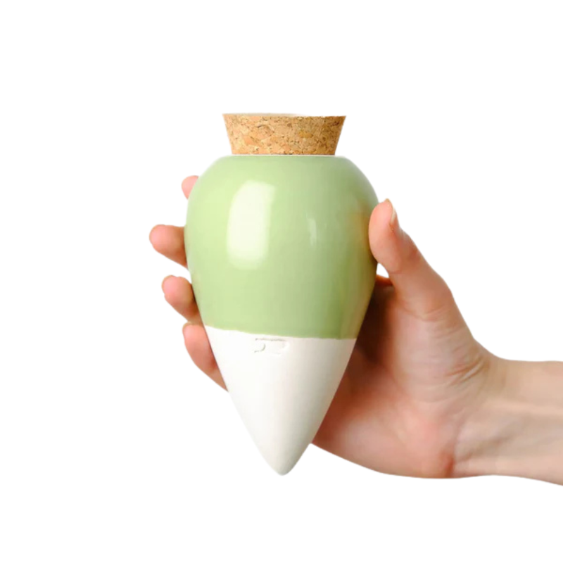 Olla Vert en terre cuite – arrosage autonome naturel pour plantes