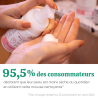 Mousse nettoyante au lait d’ânesse bio 100 ml – Nettoyant visage doux peaux sensibles