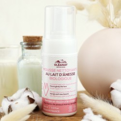 Organic donkey milk cleansing foam - 100ml