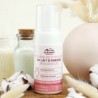 Schiuma detergente per latte d'asino biologico - 100ml