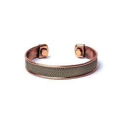 Kupfer-Magnetarmband mit vier Kordeln