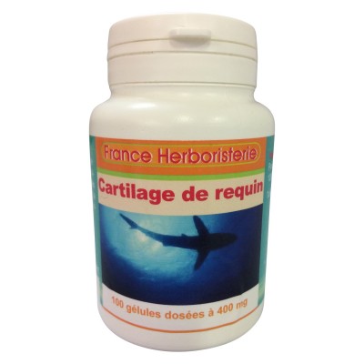 HAIFISCHES CARTILAGE-GEL 100 Kapseln mit einer Dosierung von 400 mg