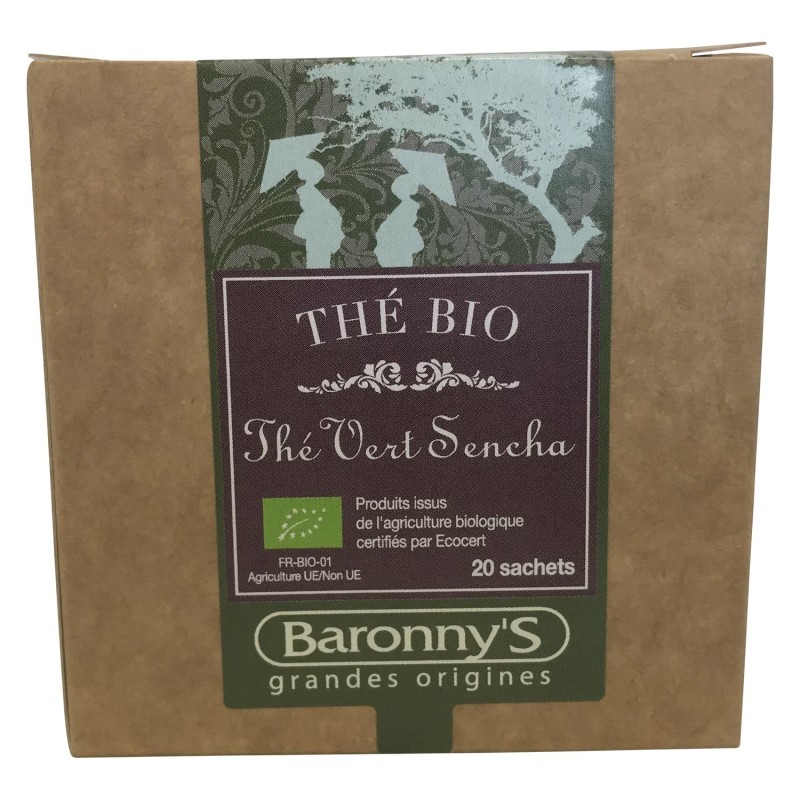 Thé VERT SENCHA BIO 