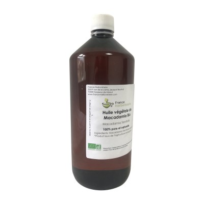 Macadamia pflanzliches Öl BIO AB 1L
