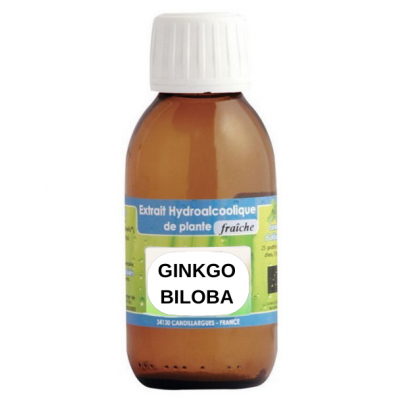 Extrait hydroalcoolique Ginkgo Biloba BIO - 125ml - Phytofrance