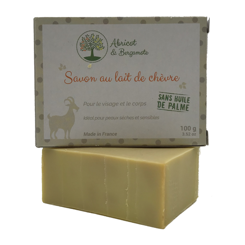 Savon au lait de chèvre - Pour le visage et pour le corps