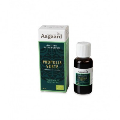 Propolis verte gouttes extra fortes 30ml - Aagaard