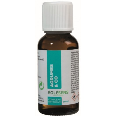 AGRUME & CO huiles essentielles en complexe à diffuser 30ml - Eolesens