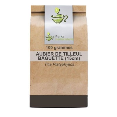 Tisane Aubier de Tilleul baguette 100 GRS (15 cm)Tilia platyphyllos