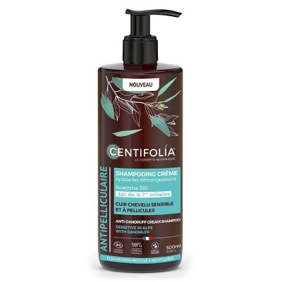 Shampooing crème antipelliculaire 500ml - Centifolia