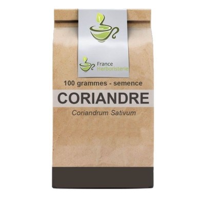 Tisane Coriandre semence ENTIERE 100 GRS Coriandrum sativum