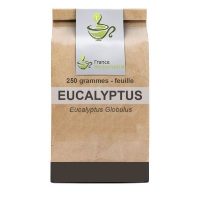 Tisane Eucalyptus feuille 250 GRS ENTIERE extra Eucalyptus globulus