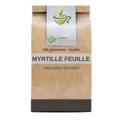 Myrtille (Airelle) feuille 100g
