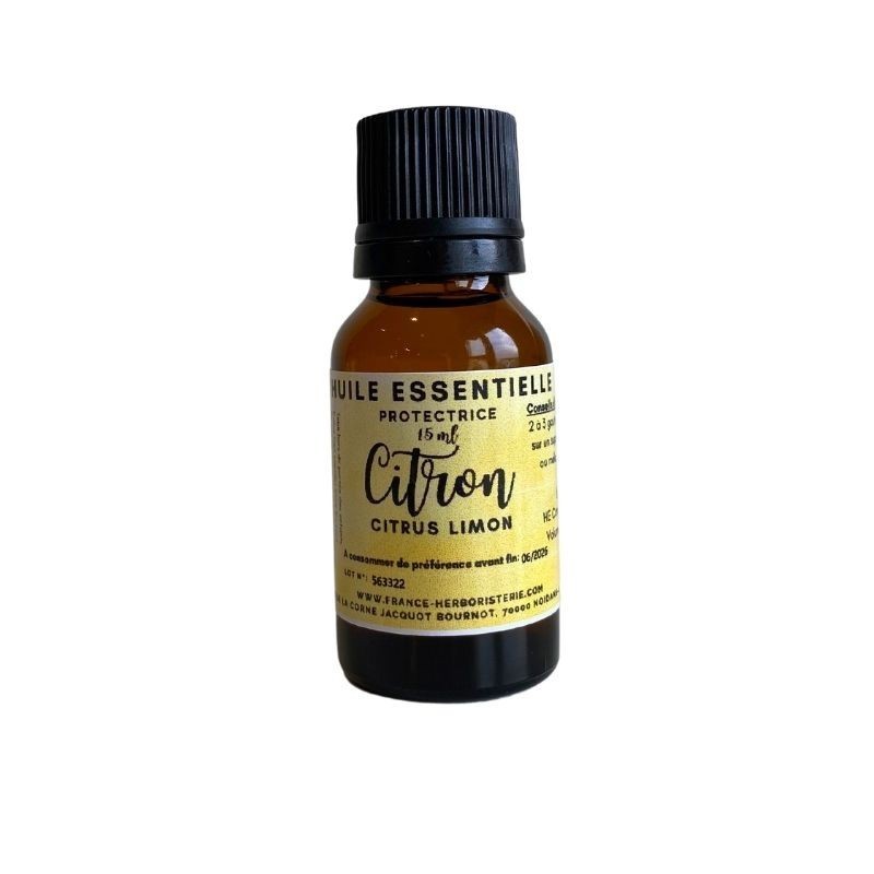 Ätherisches Öl gelbe Zitrone Citrus limonum 15 ml.