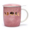 Kräuterteetasse mit Infusor - Mondphasen