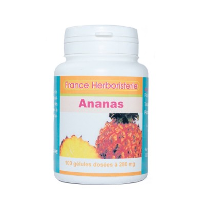 ANANAS-GELIKÖSE Stange 100 Kapseln mit einer Dosierung von 280 mg.