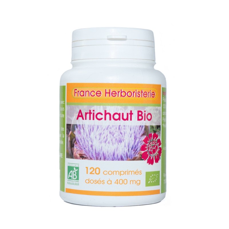  ARTICHAUT BIO AB dosées à 400 mg en comprimés.