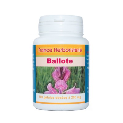BALLOTE KAPSELN - 100 Kapseln mit einer Dosierung von 200 mg