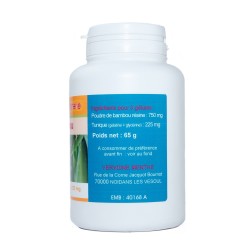 GELULES BAMBOU (Thabashir) 200 gélules dosées à 200 mg.