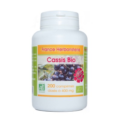 CASSIS BIO AB 200 comprimés dosés à 400 mg en comprimés.