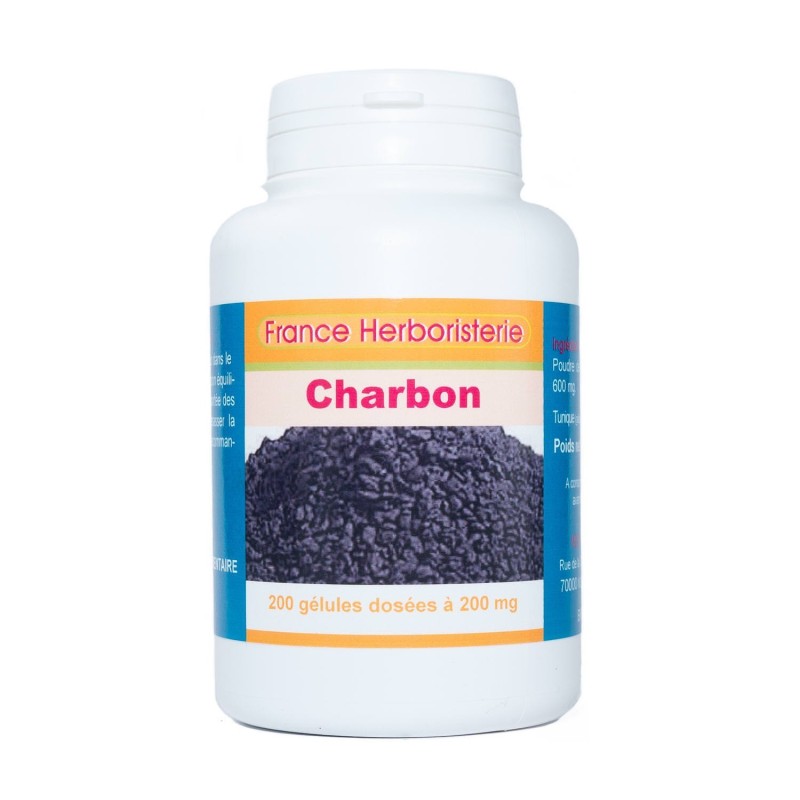 GELULES CHARBON végétal 260 mg 