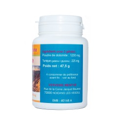 GELULES DOLOMITE dosées à 600 mg.