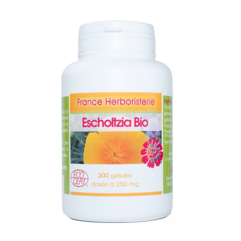 GELULES ESCHOLTZIA 200 mg.