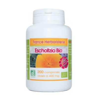 ESCHOLTZIA BIO AB 200 Tabletten mit einer Dosierung von 400 mg in Tablettenform.