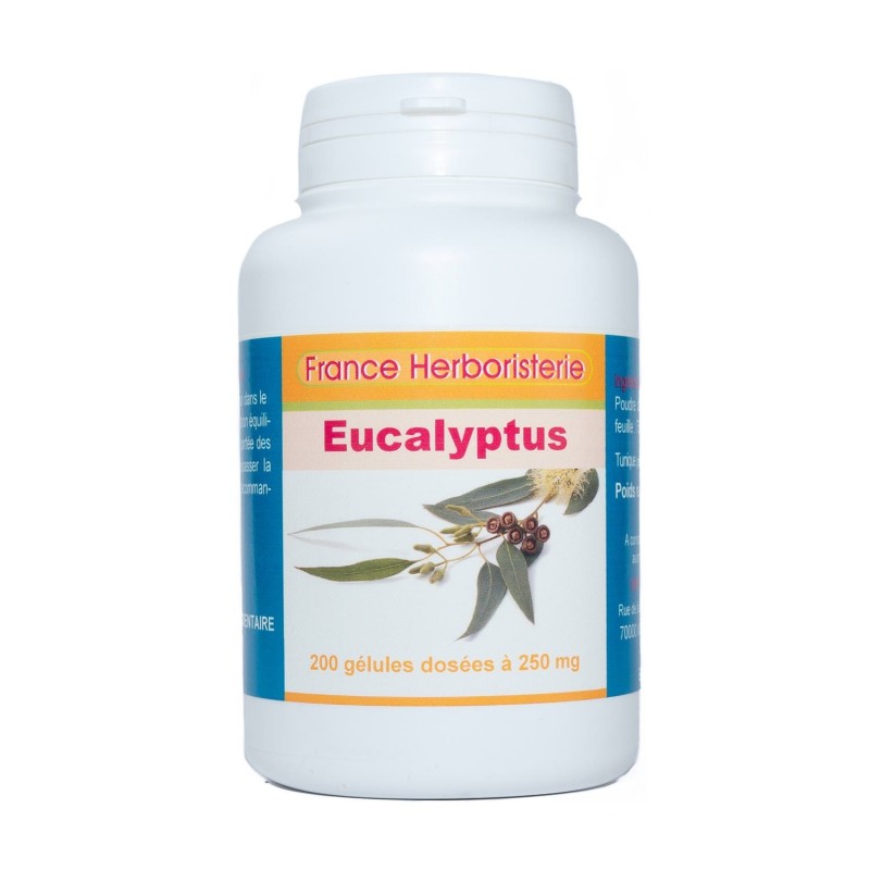 GELULES EUCALYPTUS feuille 230 mg.