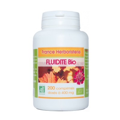 FLUIDITE BIO AB en 200 comprimés dosés à 400 mg.