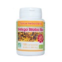 GINKGO-BILOBA BIO AB 120 Tabletten mit einer Dosierung von 300 mg in Tablettenform.