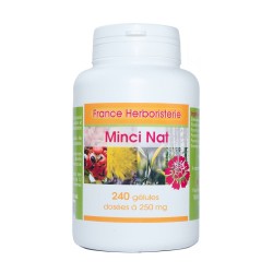 minci-nat 240 gélules à 270 mg poudre pure.