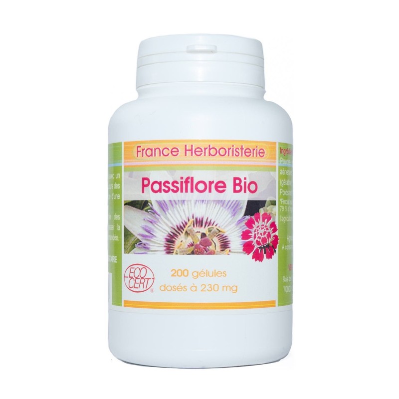 GELULES PASSIFLORE plante 230 mg 200 gélules