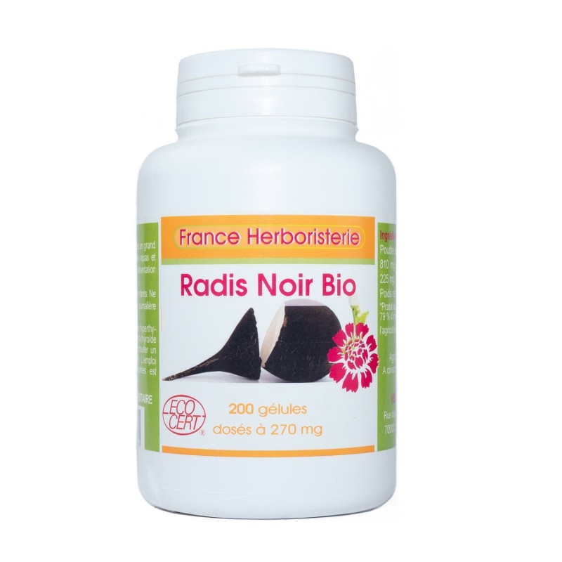 GELULES RADIS NOIR racine 270 mg 