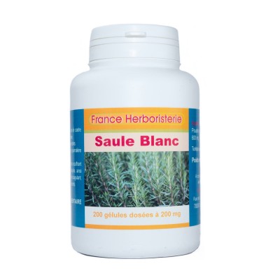 GELULES SAULE BLANC ecorce 200 mg