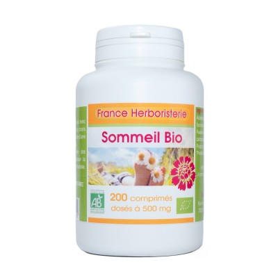 SOMMEIL BIO AB 200 Tabletten, dosiert mit 500 mg.