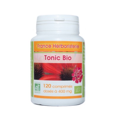 TONIC BIO AB 120 Tabletten mit einer Dosierung von 400 mg.