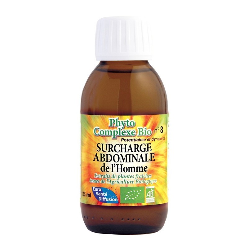 ABDOMINALE ÜBERFÜLLUNG des Mannes - Phyto Complex Bio 125 ml