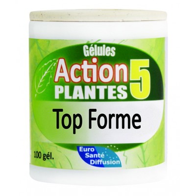 Top'Forme - 100 gélules Action 5 Plantes