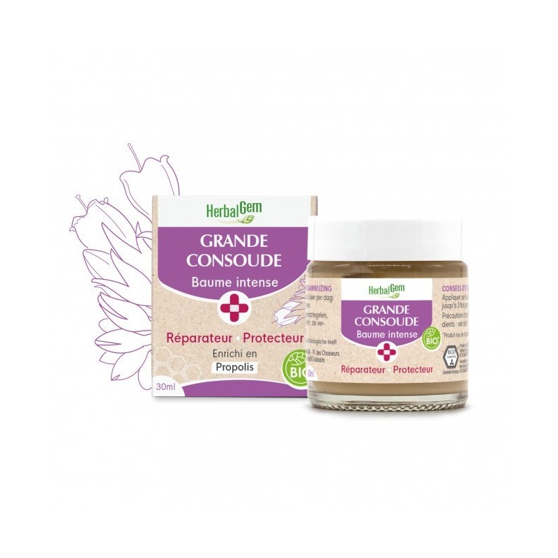 Baume intense grande consoude Herbalgem - pot de 30ml