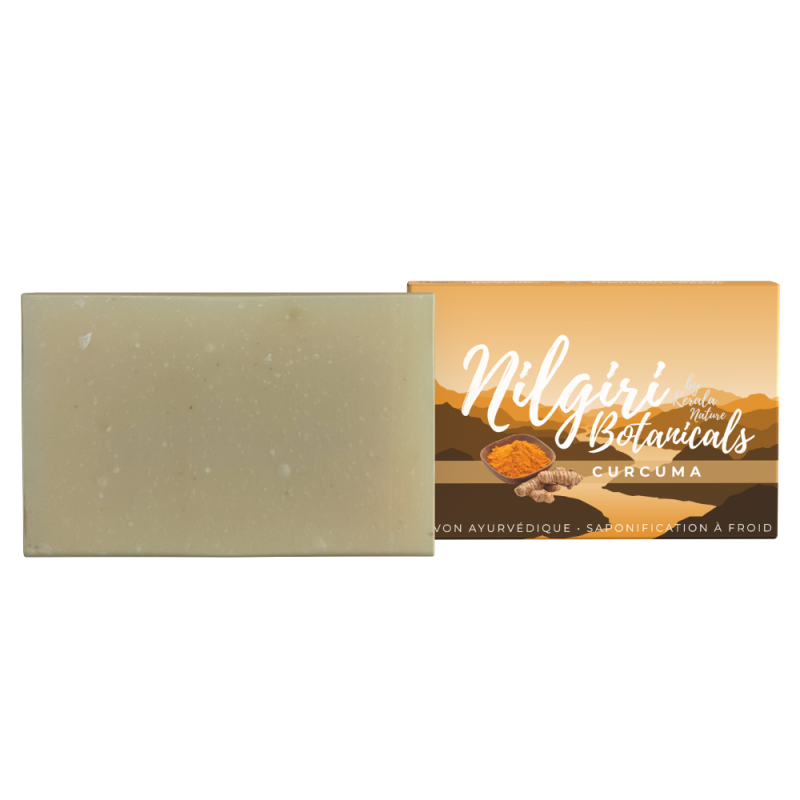 Savon Ayurvédique CURCUMA - Nilgiri Botanicals