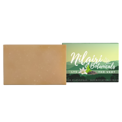 Savon Ayurvédique Lys & Thé Vert - Nilgiri Botanicals
