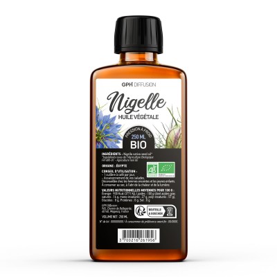 NIGELLE - Huile végétale BIO 250ml