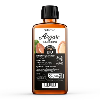 ARGAN - Huile végétale BIO 250ml