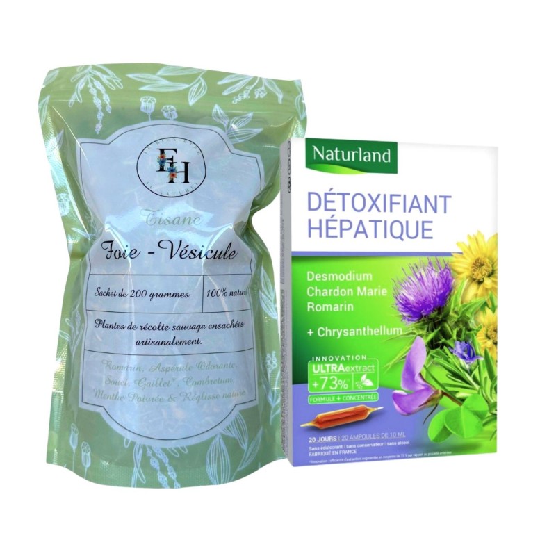 Pack Printemps purifiant - Tisane & Ampoules